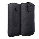 Futera Uniwersalny Deko - do Iphone X / XS / 11 Pro / Samsung A40/ S10e czarny