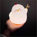 Lampka nocna Kurczak Art Deco dotykowy