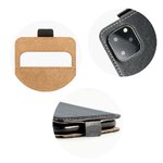 Kabura SLIM FLEXI FRESH Pionowa do XIAOMI Redmi 13C / POCO C65 czarny