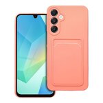 Futerał CARD CASE do SAMSUNG A16 5G różowy