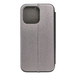 Kabura Book Elegance do IPHONE 15 PRO MAX stalowy