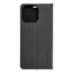 Kabura LUNA Book Carbon do IPHONE 15 Pro Max czarny