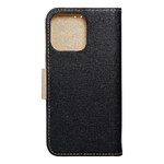 Kabura Fancy Book do IPHONE 15 PRO MAX czarny / zoty