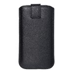 Futerał Skórzany Slim Kora 2 - do Iphone 12 / 12 PRO / Samsung Note /Note 2/Note 3 czarny
