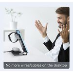 VEGER ładowarka indukcyjna 3w1 Qi 20W Y9 szara