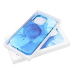 Leather Mag Cover kompatybilne z MagSafe do IPHONE 14 PLUS blue splash