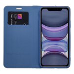 Kabura LUNA Book Carbon do IPHONE 16 Pro Max niebieski