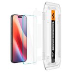 SPIGEN szkło hartowane GLAS.TR”EZ FIT” 2-pack do IPHONE 16 Pro clear