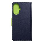 Kabura Fancy Book do REALME C55 granatowy / limonka