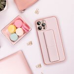 Futera LEATHER Case Kickstand do IPHONE 15 PLUS rowy