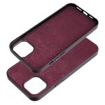Woven Mag Cover kompatybilne z MagSafe do IPHONE 15 PLUS burgundowy