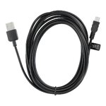 Kabel USB - Mini USB 3 metry czarny (navi / kamera)