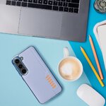Futera MILANO do SAMSUNG A14 4G / A14 5G  niebieski