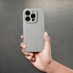 Futera Silicone Mag Cover kompatybilny z MagSafe do IPHONE 15 PRO MAX tytanowy