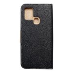 Kabura Fancy Book do  SAMSUNG A21s czarny / złoty