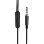 HOCO zestaw słuchawkowy / słuchawki dokanałowe jack 3,5mm z mikrofonem M14 black