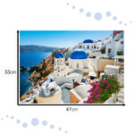 CASTORLAND Puzzle układanka 500 elementów Summer in Santorini - Lato na Santorini 9+