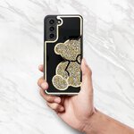 Futerał TEDDY BEAR do SAMSUNG A35 5G złoty