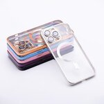 Futera Electro Mag Cover kompatybilny z MagSafe do SAMSUNG S24 PLUS srebrny