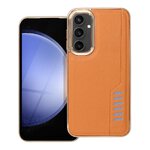 Futera MILANO do SAMSUNG S23 FE brzowy