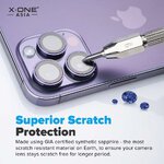 Szko szafirowe X-ONE na obiektyw aparatu Camera Armor Pro - do iPhone 13 Pro/13 Pro Max