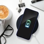 Futera SOFT do SAMSUNG Galaxy A14 5G / A14 4G ciemny niebieski