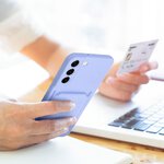 Futera CARD CASE do SAMSUNG A05S fioletowy