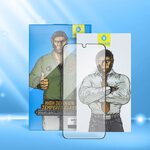 Szko Hartowane 5D Mr. Monkey Glass - Apple iPhone 15 Pro czarny (Strong HD)