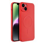 Futera Silicone Mag Cover kompatybilny z MagSafe do IPHONE 14 PLUS czerwony