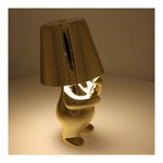 Lampka nocna GOLD MAN Art Deco stojcy (wzr 3) MLTL