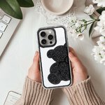 Futerał TEDDY BEAR do IPHONE 15 Pro czarny