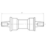 ZESTAW NAPRAWCZY SUPORTU 122,5 MM BSA-ITAL STAL