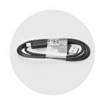 Kabel USB - Typ C 3.0 HD2 czarny 1 metr