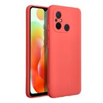 Futera SILICONE do XIAOMI Redmi 12C brzoskwiniowy