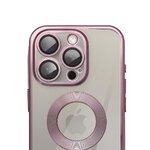 Futerał GLAM do IPHONE 14 Pro pudrowy róż