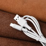 HOCO kabel USB do iPhone Lightning 8-pin SOARER X25 biały