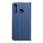 Kabura LUNA Book Carbon do HUAWEI P30 Lite niebieski