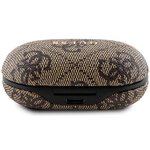 GUESS słuchawki bezprzewodowe bluetooth + stacja dokująca TWS ENC GUTWSP4EGW (4G Metal) brązowe