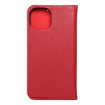 Kabura skrzana SMART PRO do IPHONE 15 bordowy