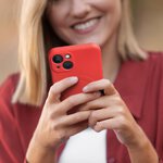 Futera Silicone Mag Cover kompatybilny z MagSafe do IPHONE 11 PRO czerwony