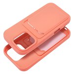 Futerał CARD CASE do IPHONE 16 Pro różowy