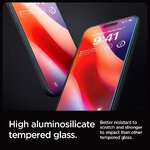 SPIGEN szkło hartowane GLAS.TR”EZ FIT” 2-pack do IPHONE 16 Pro clear
