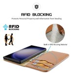 DUX DUCIS kabura HIVO do SAMSUNG S24 Plus brzowa