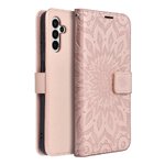 Kabura MEZZO Book do SAMSUNG A13 5G / A04S mandala złoty róż