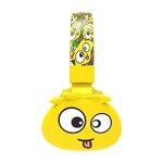 Słuchawki nagłowne bezprzewodowe / bluetooth JELLIE MONSTER Deman YLFS-09BT zółte