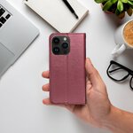 Kabura Smart Magneto do IPHONE 14 PLUS burgundowy