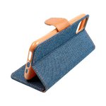 Kabura CANVAS Book do IPHONE 16 Plus granatowy