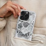 Futera TWINKI do IPHONE 7 / 8 / SE 2020 / SE 2022 srebrny