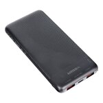 VEGER powerbank 10 000 mAh PD QC3.0 2A 20W A11S (W1133S) czarny.