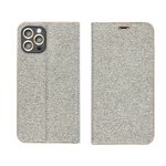 Kabura LUNA Book Gold do XIAOMI Redmi 13C / POCO C65 srebrny